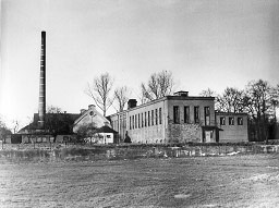 1929: Bau der neuen Aufbereitungsanlage in Vohren.